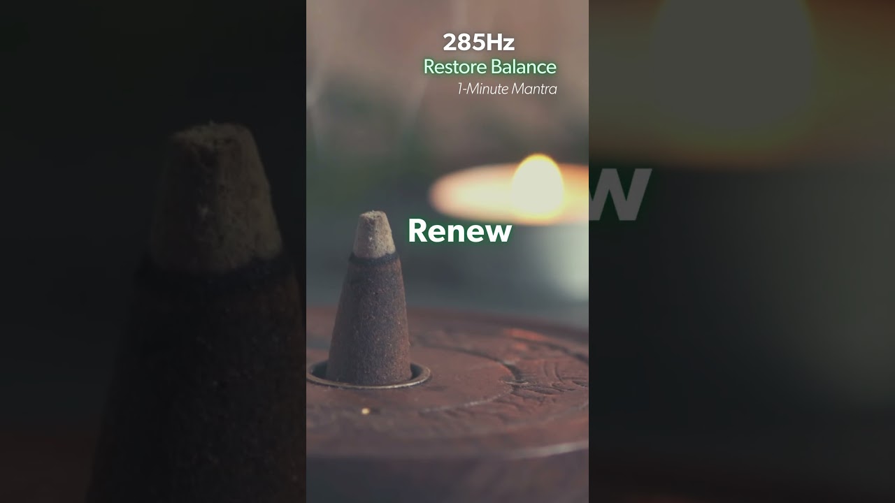 POWER OF HEALING | 285Hz | Healing Affirmation #MyMantra #HealandRenew #285hz