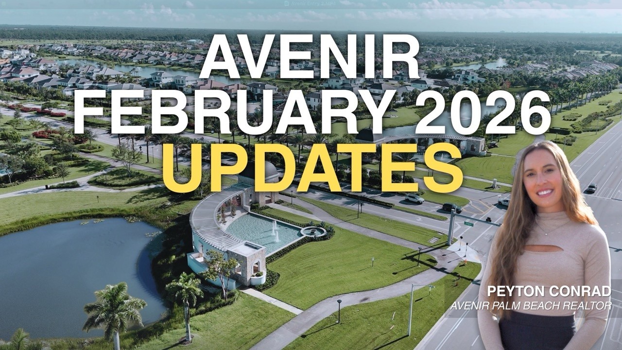 Avenir February 2026 Update | Pricing, Inventory, Development, Timing, Ect. | Palm Beach Gardens, FL