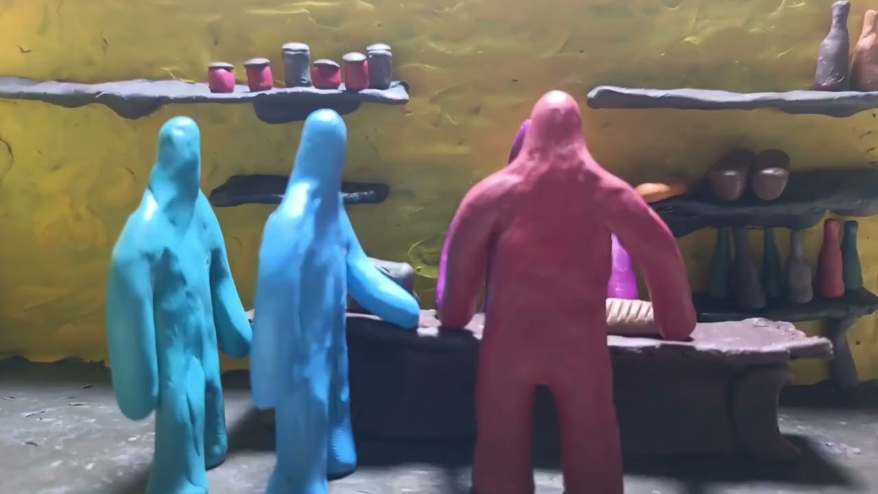 Возвращение идиота (Пластилиновая анимация) Clay man's серия 1