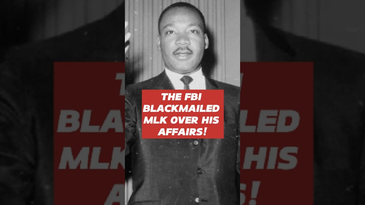 The FBI Blackmailed MLK Over His Affairs! #mlk #mlklegacy