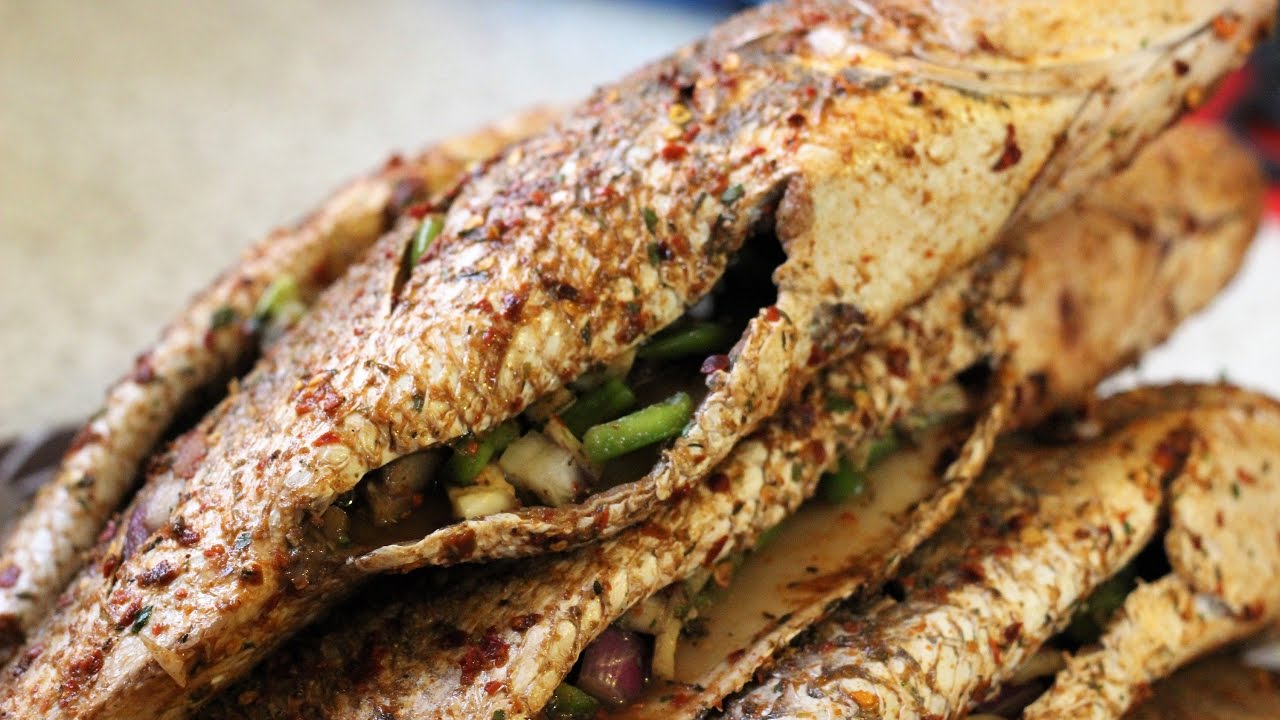 HOW TO GRILL TILAPIA FISH | Nigerian Food Recipes