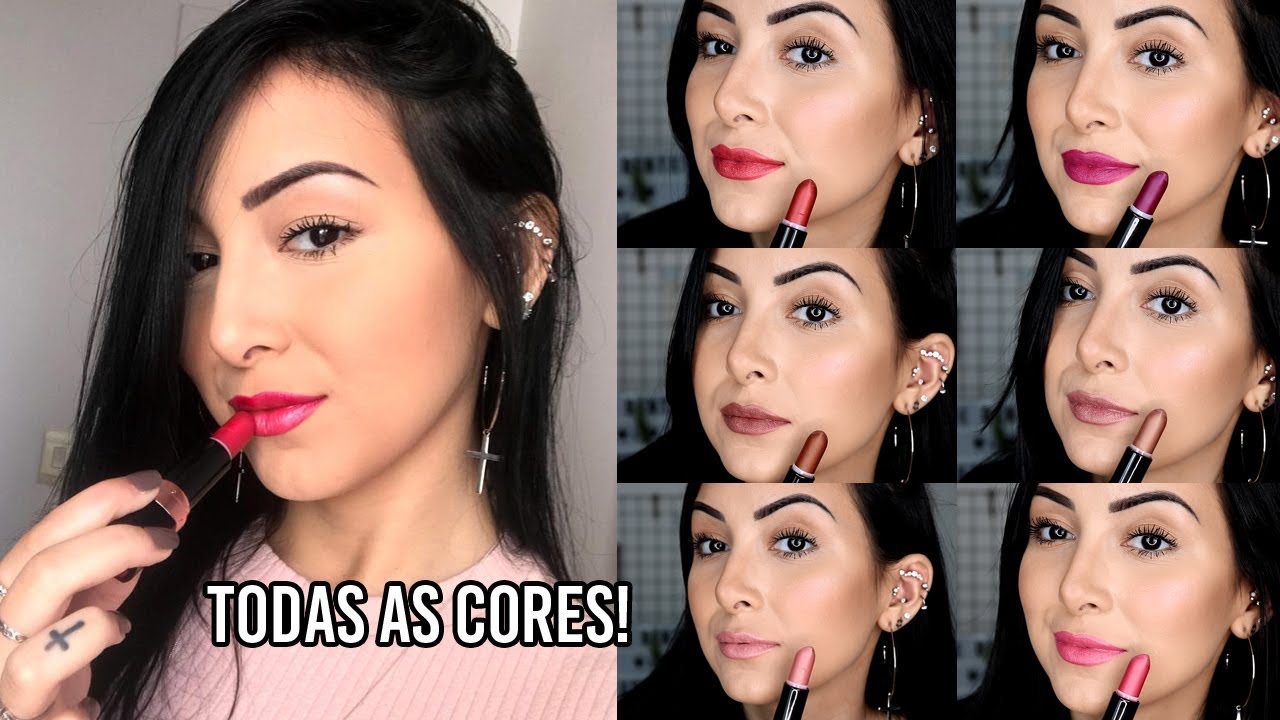 BATONS MATTELIZADOS AVON - TODAS AS CORES