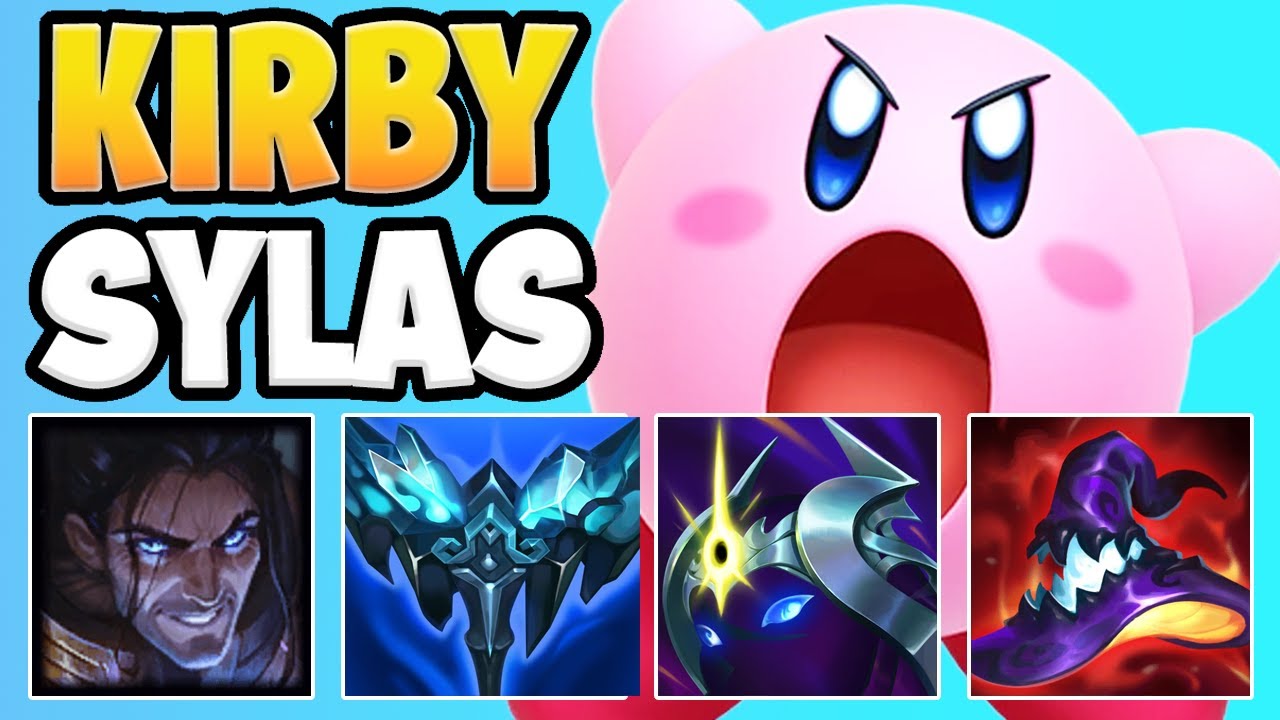 HOLD UP! WHO ADDED KIRBY TO LoL!? PERMA THIEF SYLAS IS 100% TOO DUMB! - League of legends