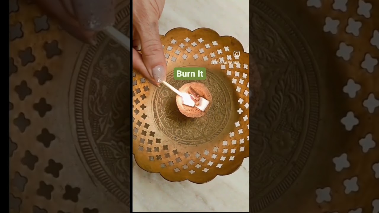 Home and office cleansing ritual