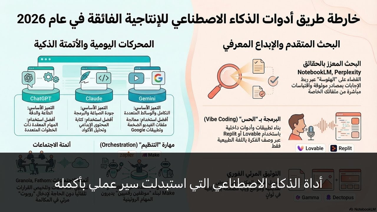 أداة الذكاء الاصطناعي التي استبدلت سير عملي بأكمله