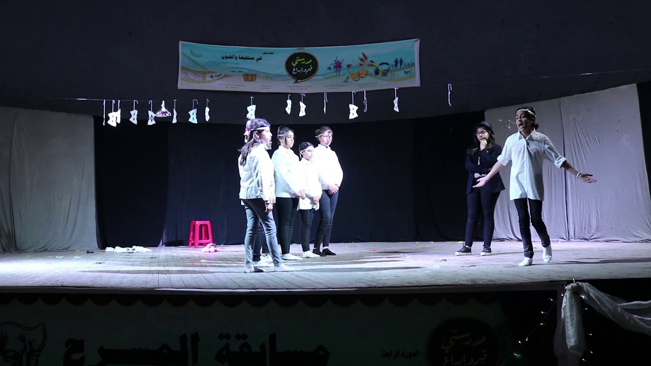 مشاركة نادي المسرح في مسابقة قيم وإبداع