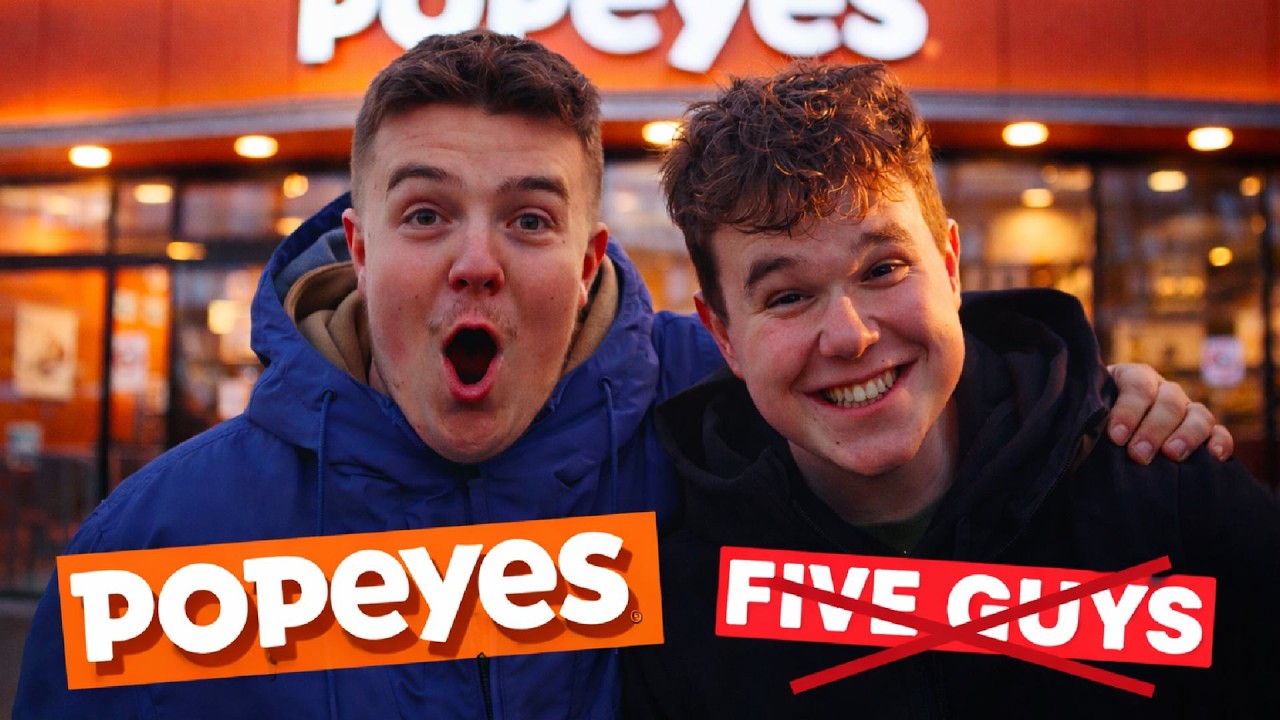 TOHLE TI NIKDO NEŘEKNE - Five Guys vs Popeyes realita🍗🍔