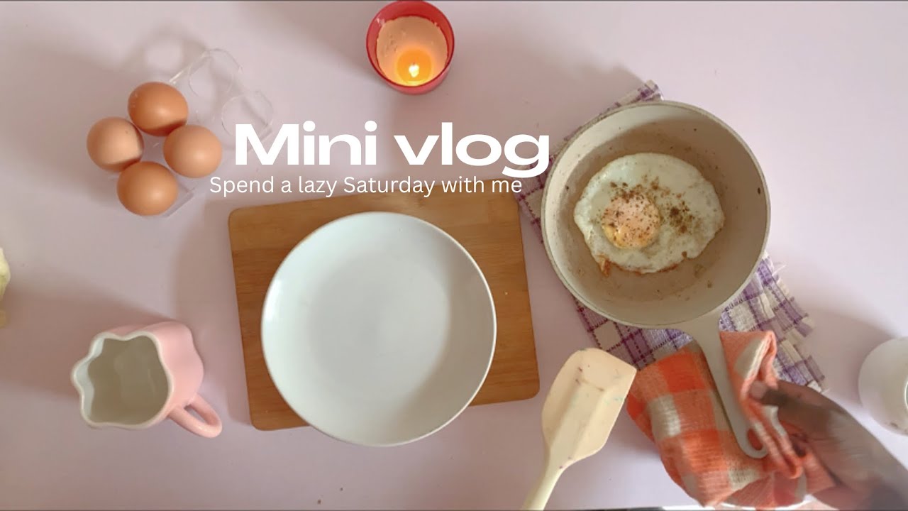 Mini vlog: cozy asmr vlog 🌸✨| a sick, unproductive day in my life| gratitude journaling| breakfast 