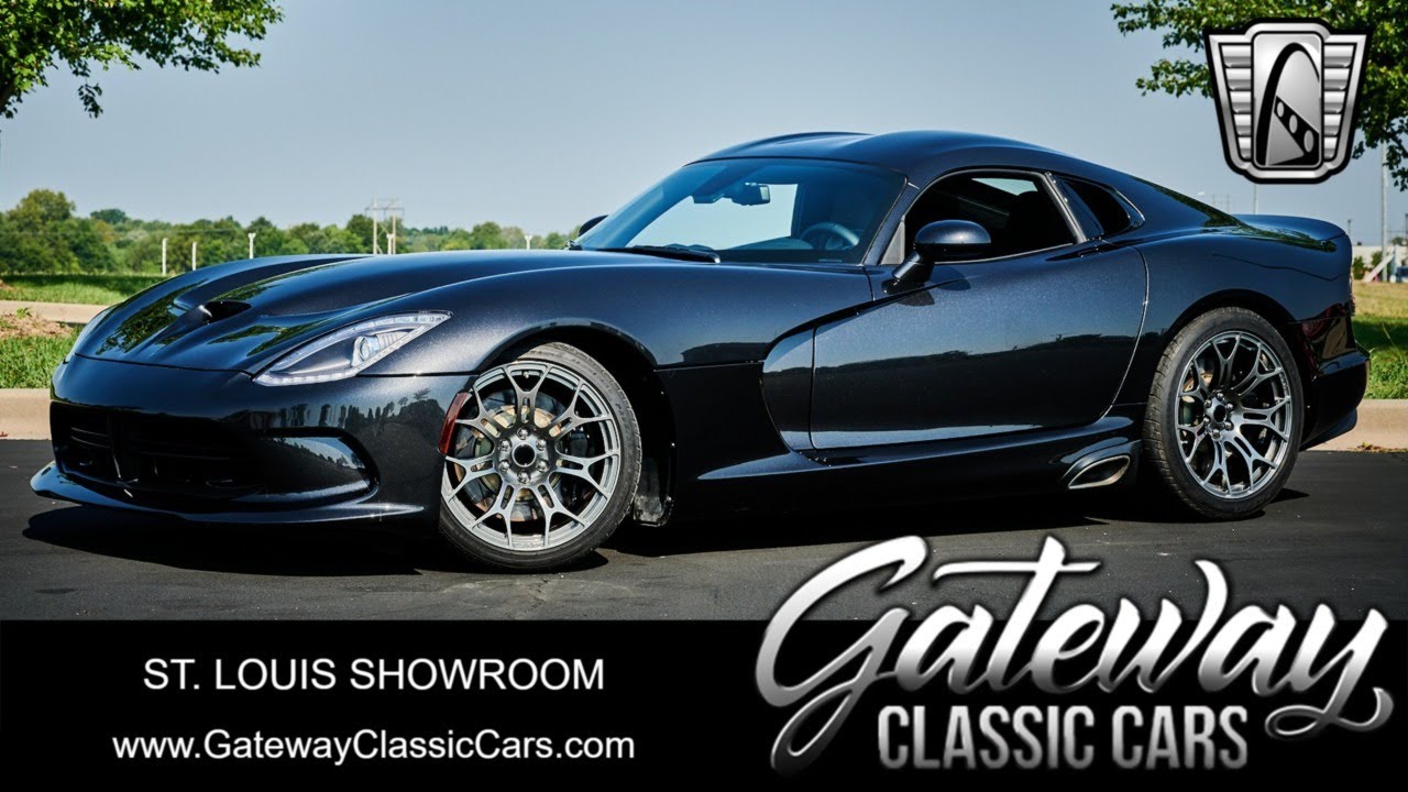 2013 SRT Dodge Viper GTS Gateway Classic Cars St. Louis  #9161