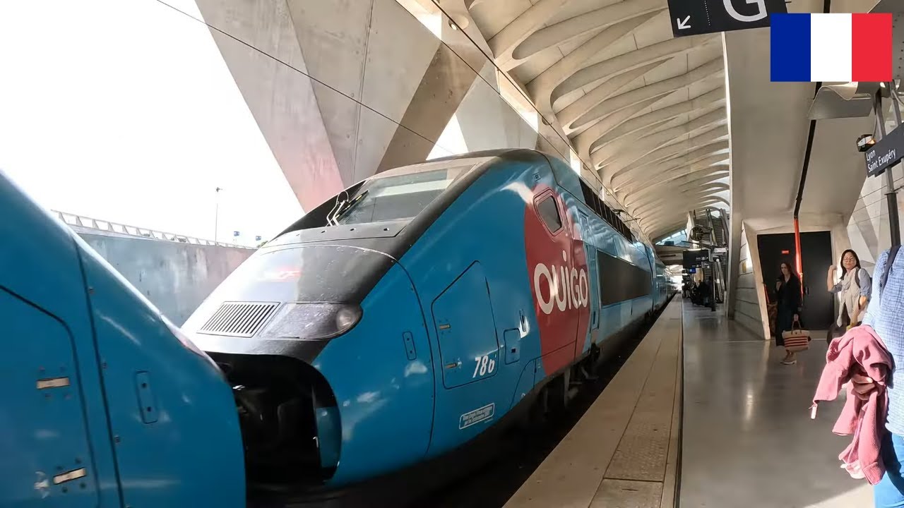 High-Speed Train (OUIGO) in France