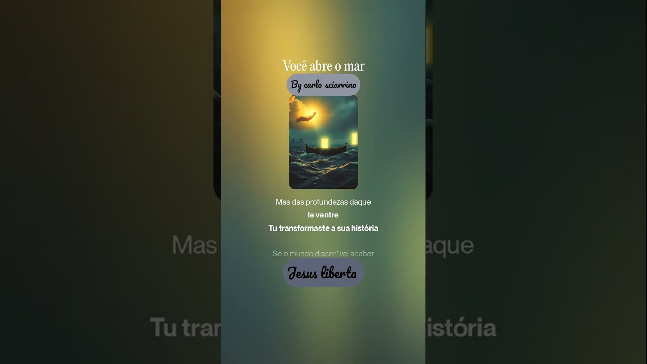 VOCÊ ABRE O MAR-ALBUM-A FÉ QUE NÃO DESISTE 