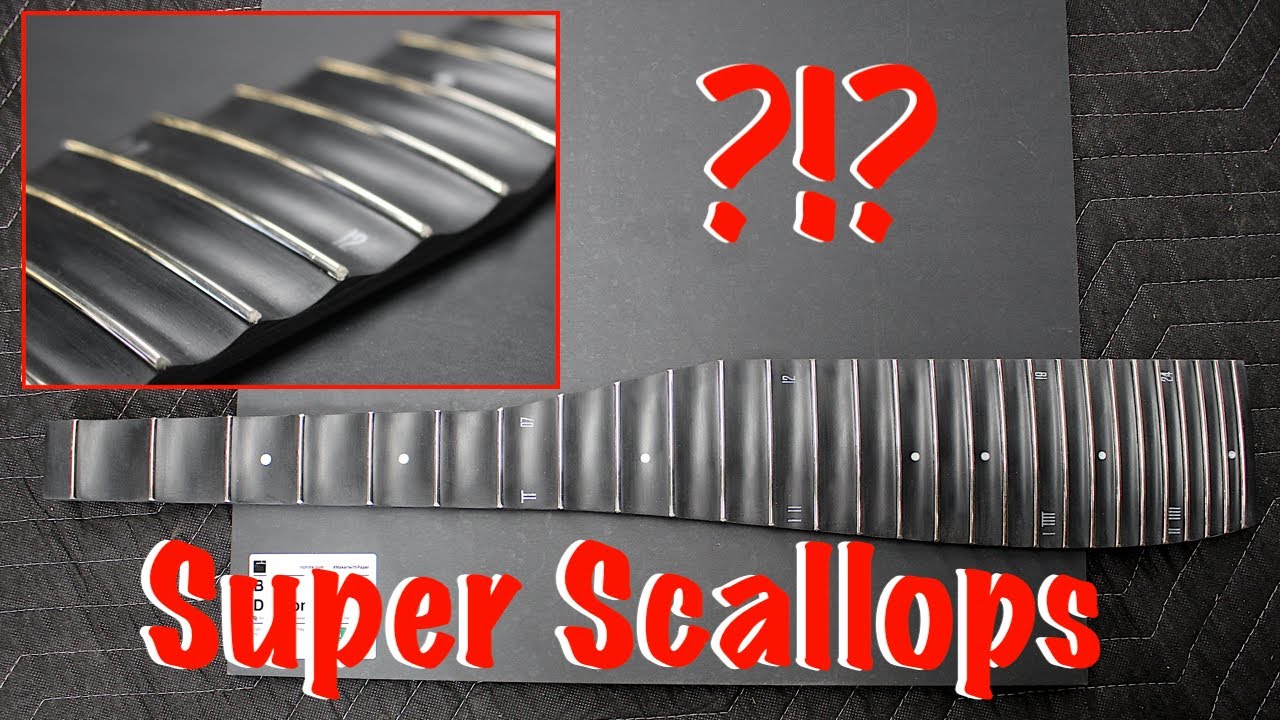 Crazy, Scalloped Fingerboard for a Radical Instrument | CNC Woodworking