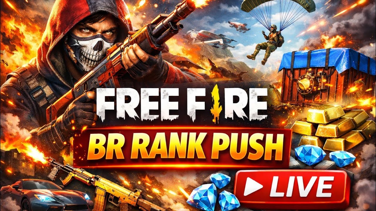 free fire live stream Free fire new season grandmaster trick