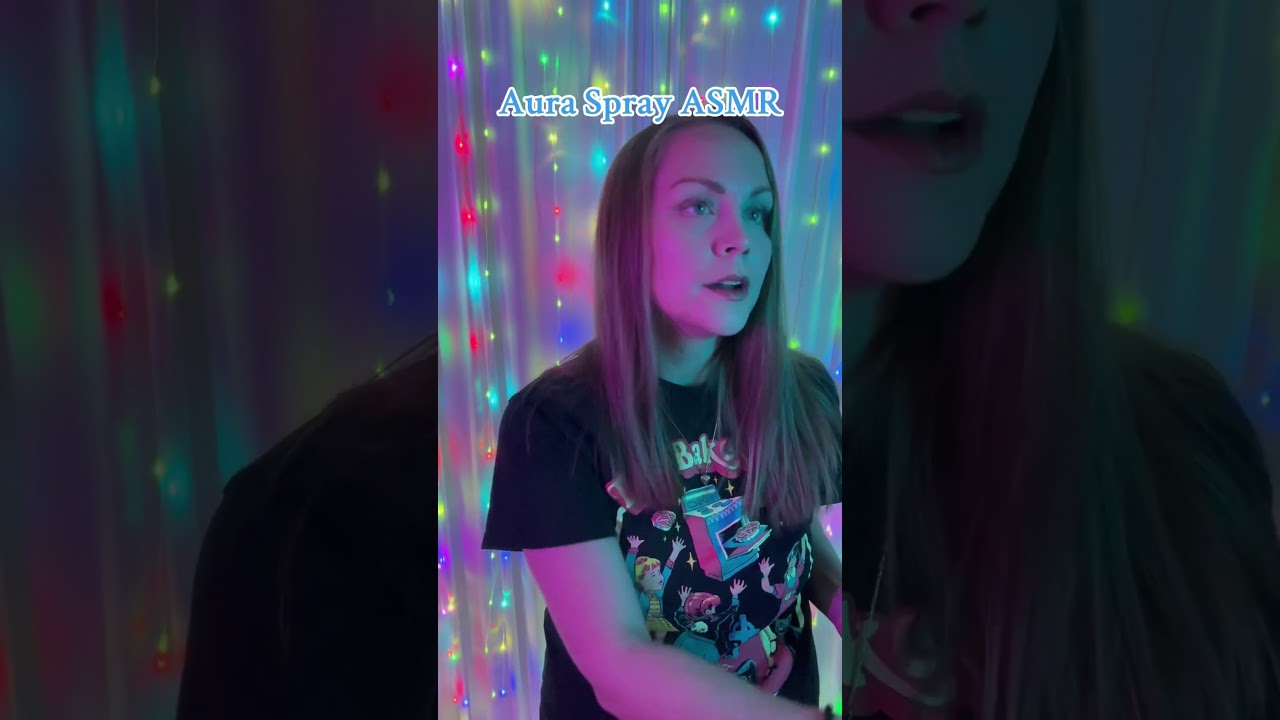 Aura Spray ASMR #aura #tingles #auraclearing #healingenergy #asmr #relaxing #reiki #reikienergy