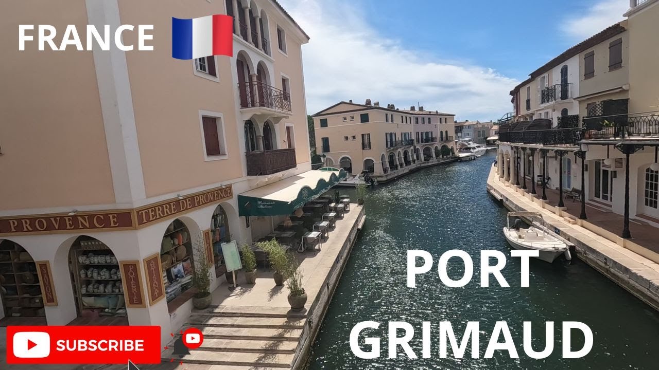 Port Grimaud, Little Venice Boat Tour and Walking tour. Port Grimaud. France June 2024