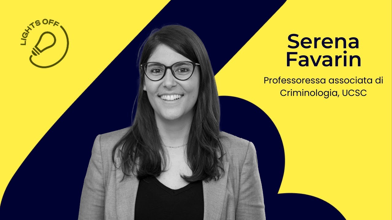 SICUREZZA e CITTÀ: come CAMBIARE la PERCEZIONE del CRIMINE con Serena Favarin