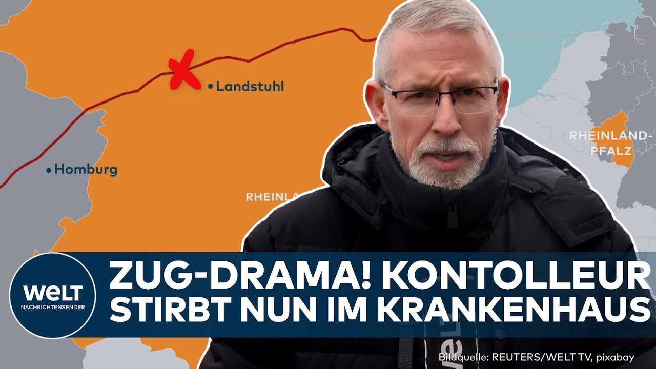 AM BAHNHOF LANDSTUHL: Tragödie im Regionalexpress – 