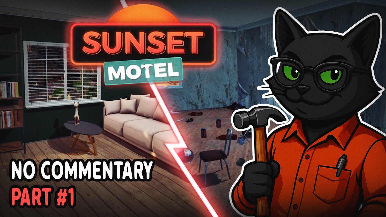 RENOVATION BEGINS! ► Sunset Motel PART #1 | No Commentary Walkthrough