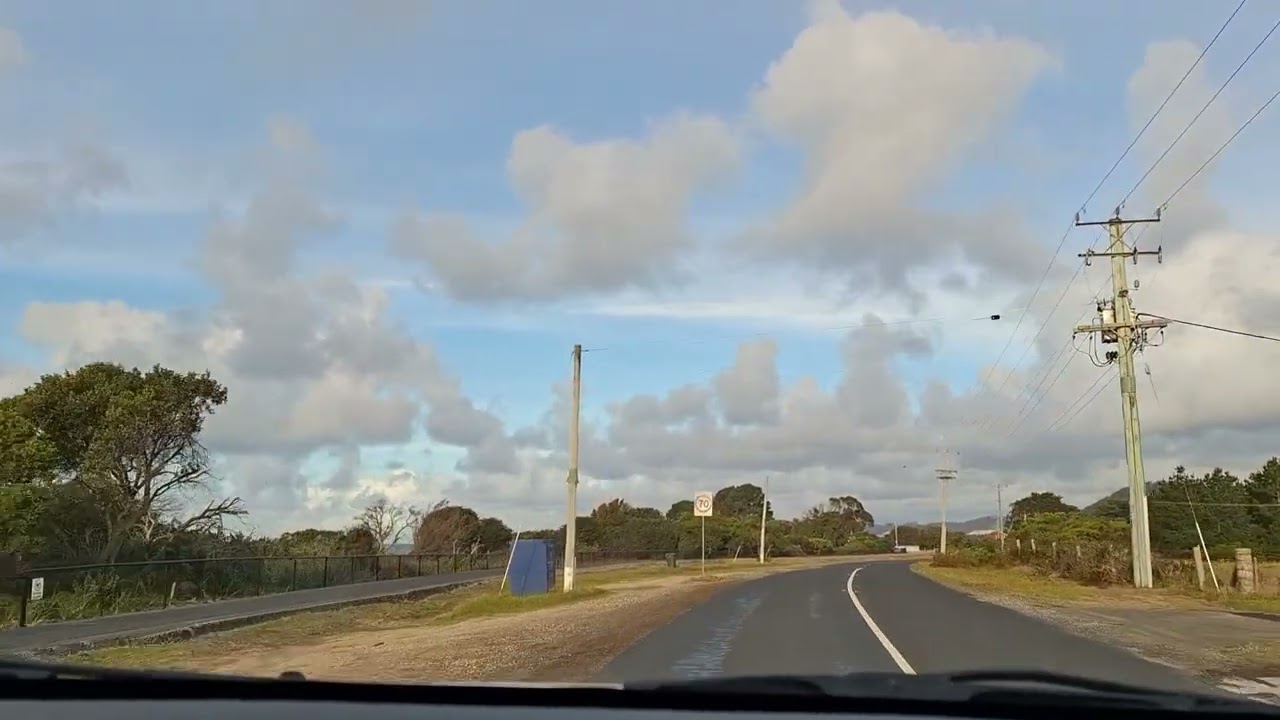 Wynyard to Burnie Drive in Tasmania