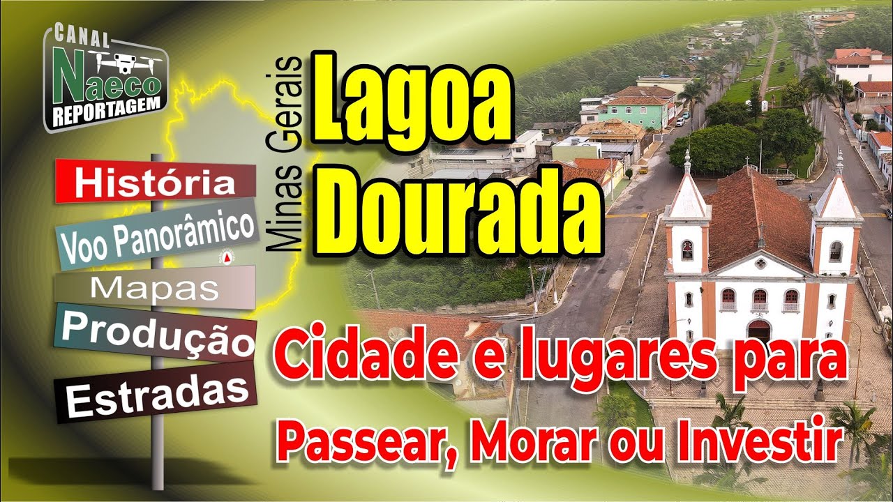 Lagoa Dourada, MG &ndash; Cidade para passear, morar e investir.