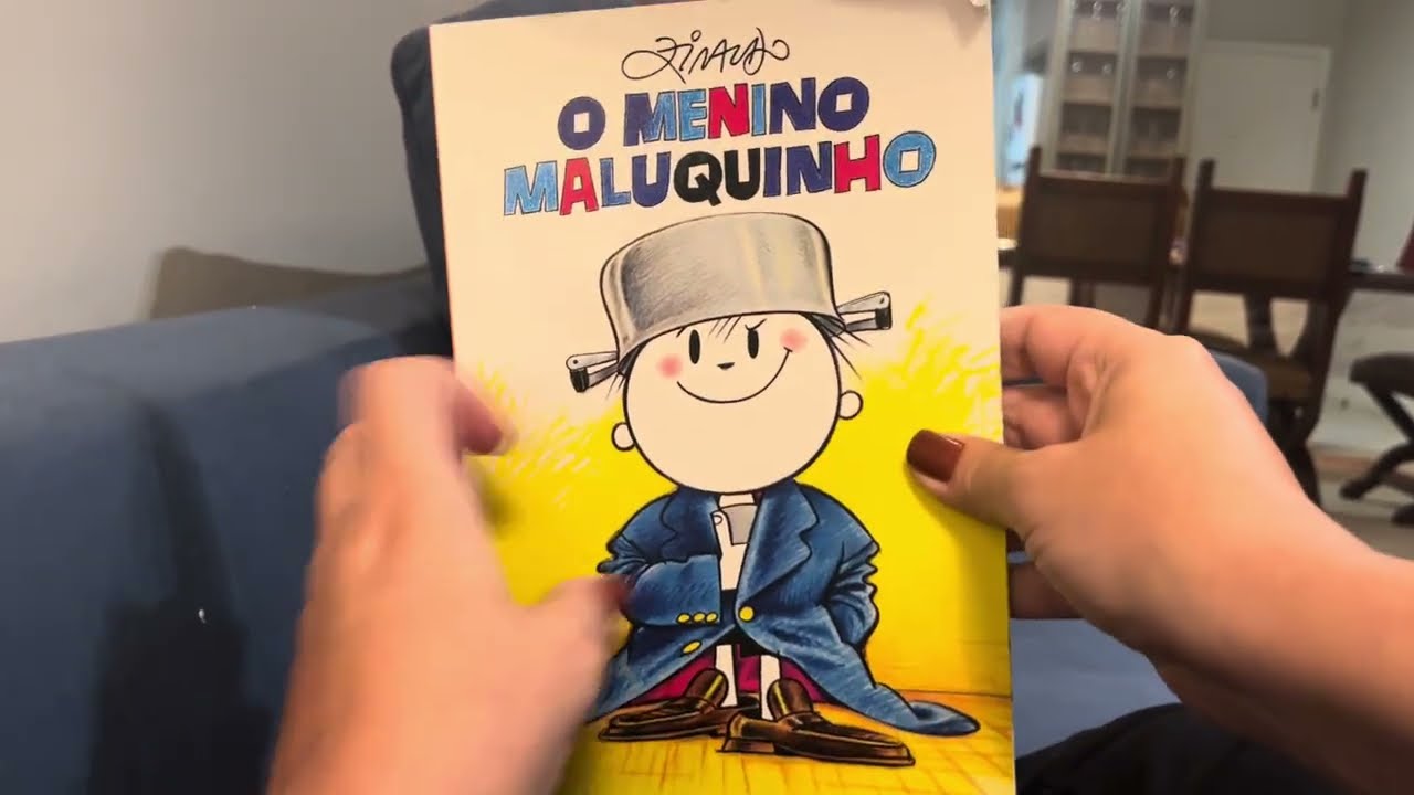 Leitura do Livro O menino Maluquinho - Parte 1