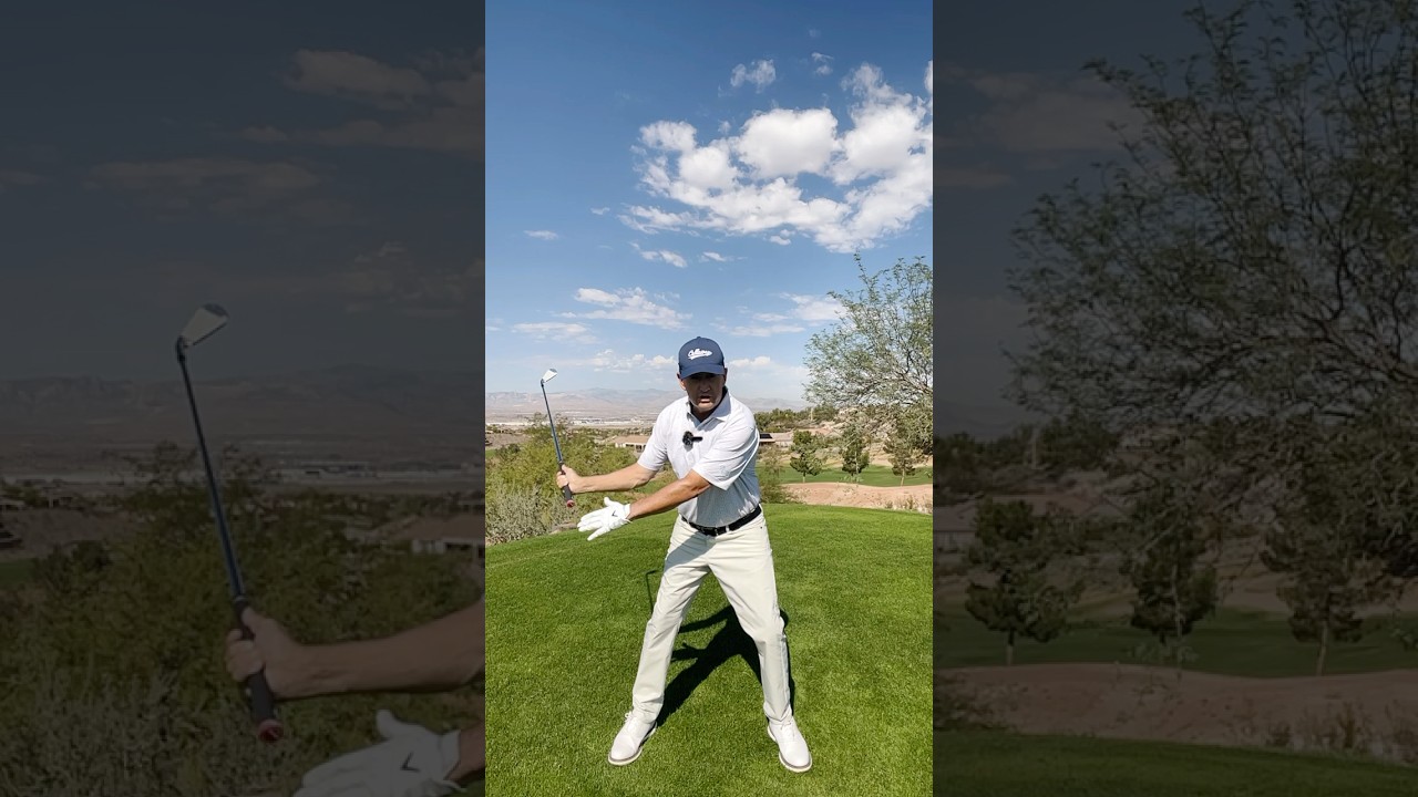 The KEY to STOPPING EARLY EXTENSION In The Golf Swing! #golf #golftechnique #golfswing