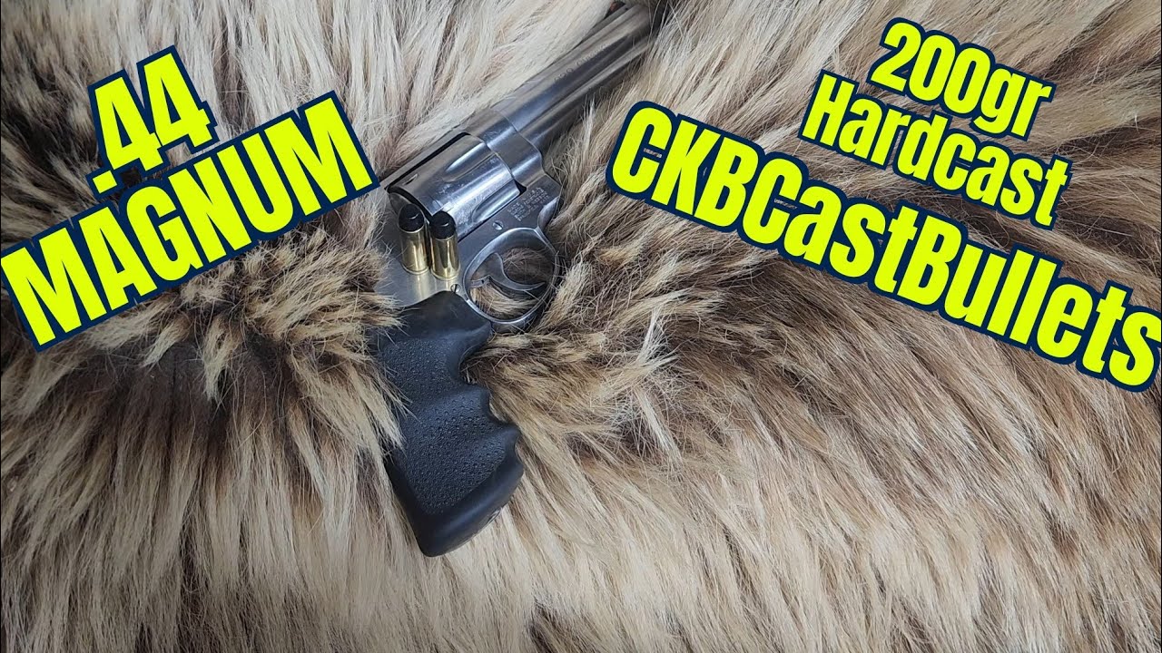 .44 Magnum 200gr CKB Hardcast Bullet Review