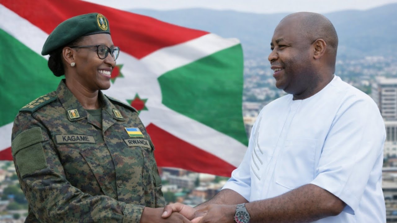 AMABANGA AKOMEYE HAGATI ya MADUMU JANETTE KAGAME NA PERESIDA NEVA W' UBURUNDI BURYA BAFITANYE ISANO 