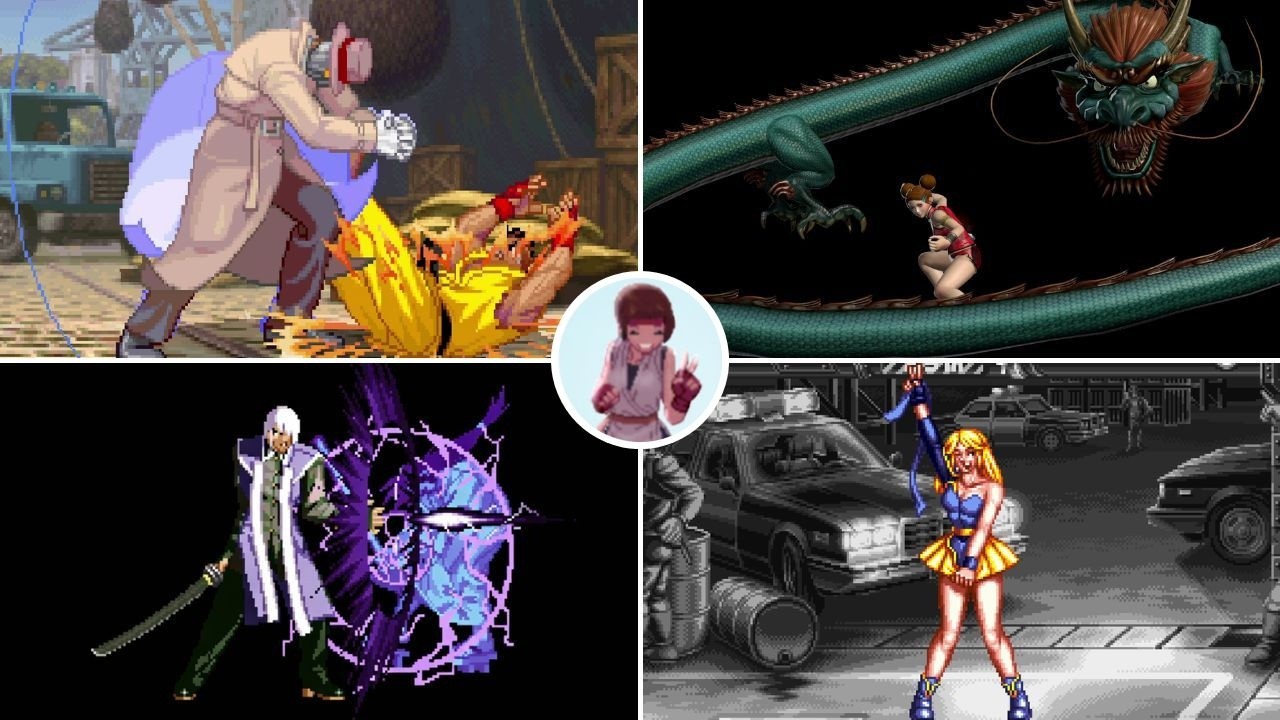 Super Moves from One-Time Fighting Game Characters