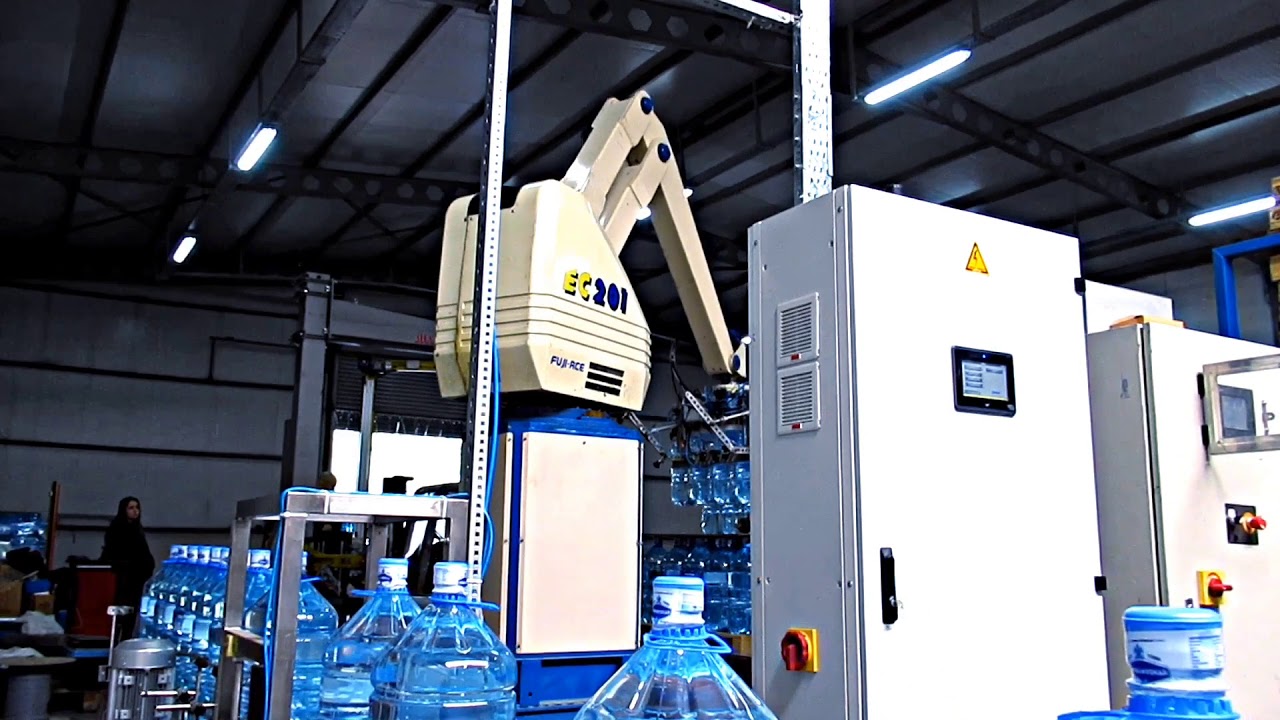 19 LITRE GERİ DÖNÜŞÜMSÜZ DAMACANA PALETLEME