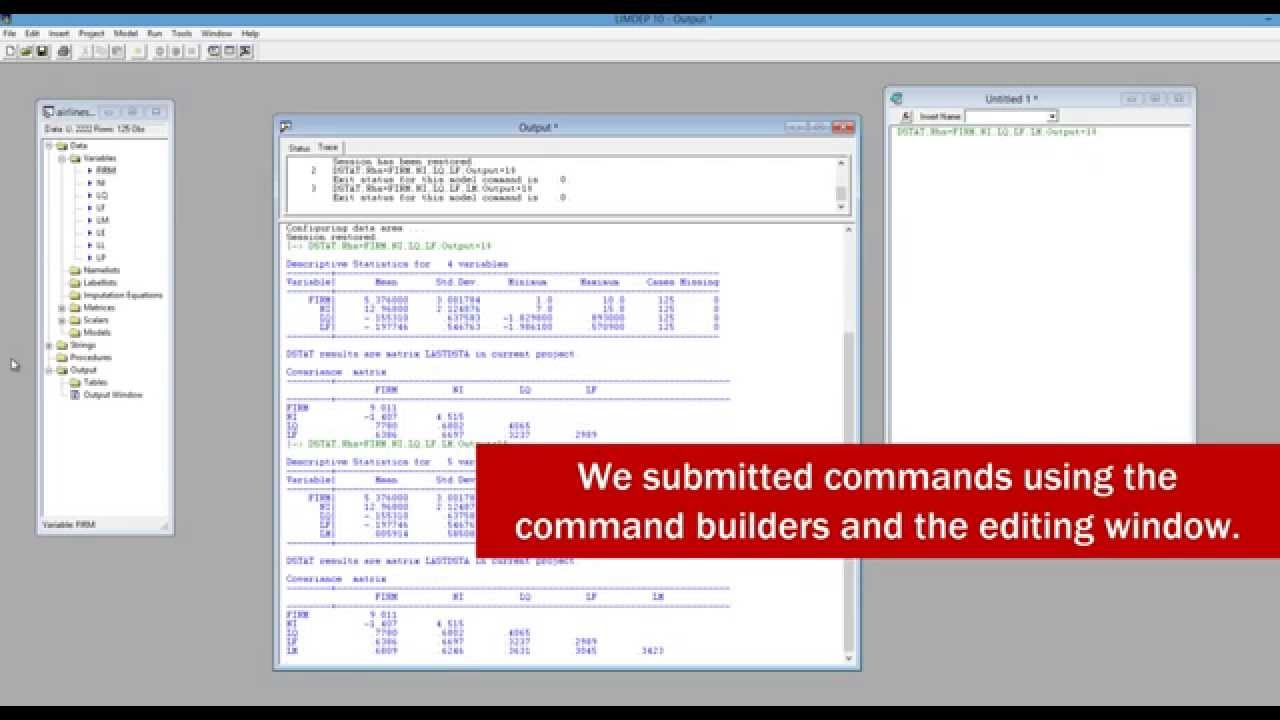 LIMDEP and NLOGIT Desktop