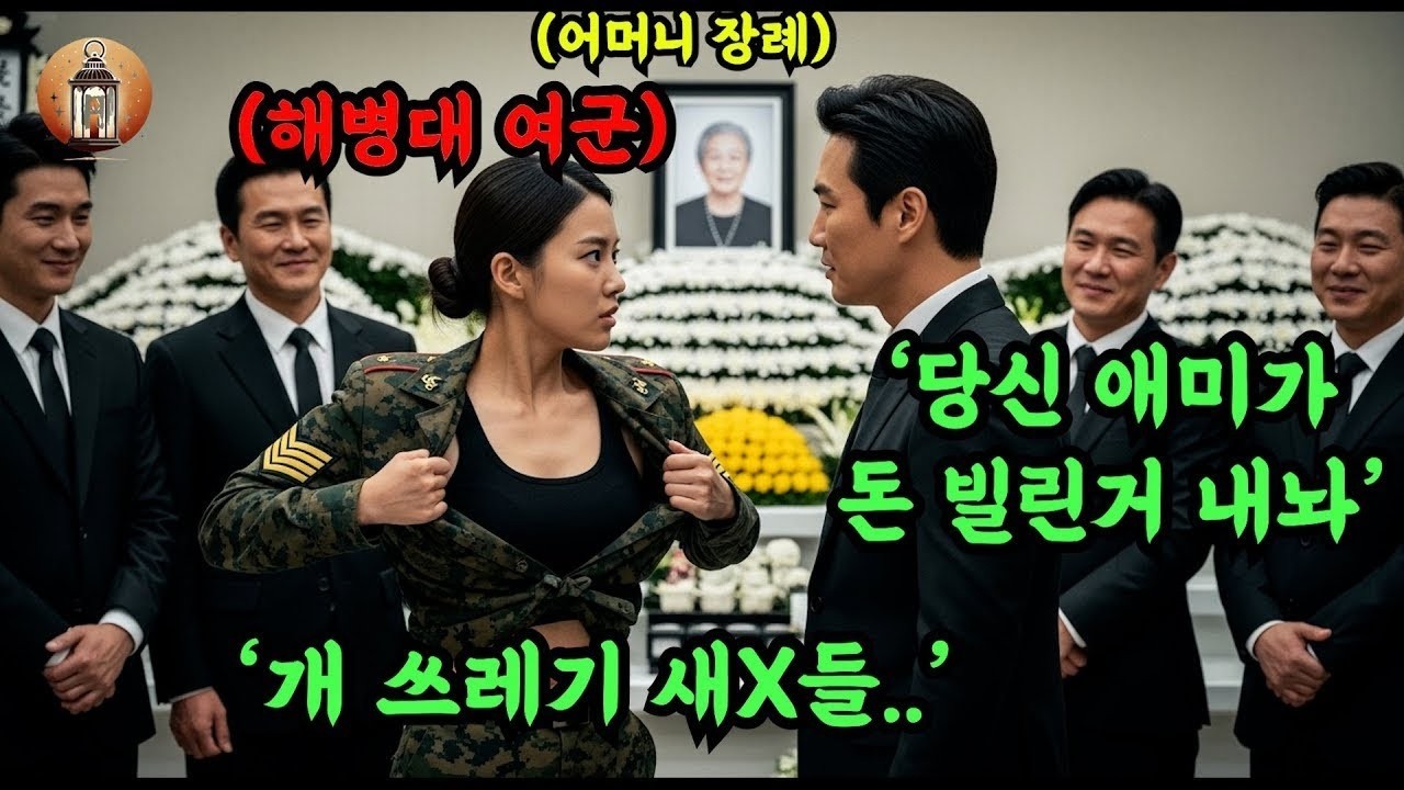 어머니 장례식장 관 앞에 선 해병대 딸 뺨 툭툭치고 고인 모욕하고 협박하던 조폭들의 최후