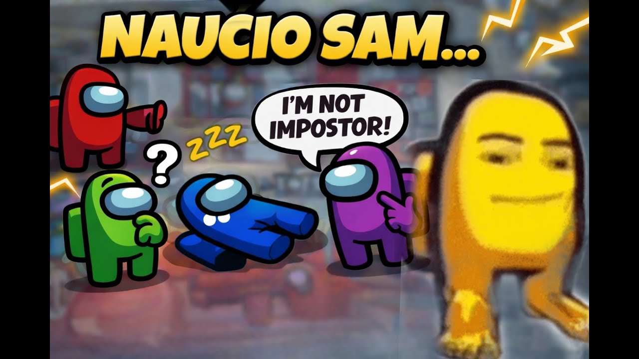 Sta sam naucio igrajući AMONG US sa RANDOMIMA🤔?