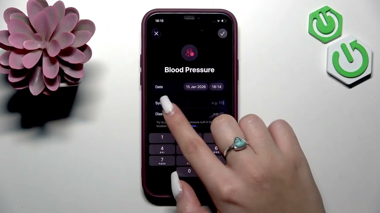 APPLE HealthでiPhoneに血圧データを追加する方法