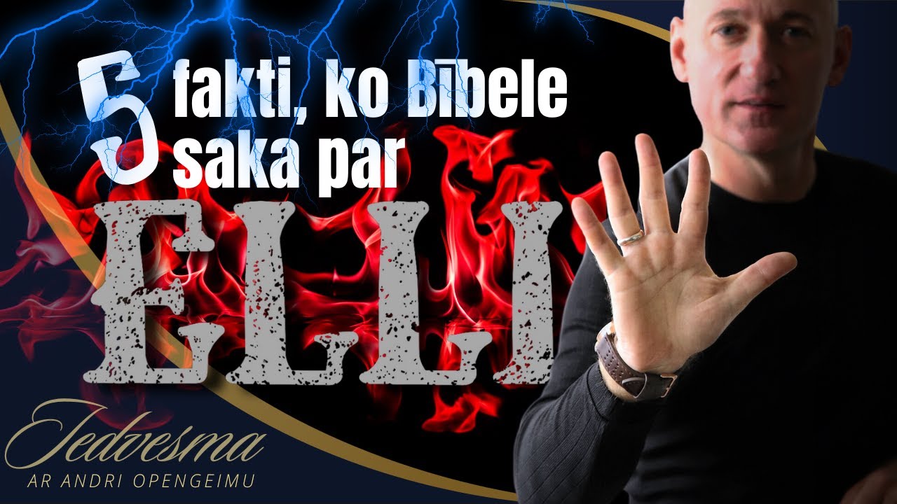 IEDVESMA. #1785 5 Fakti, ko Bībele saka par elli!