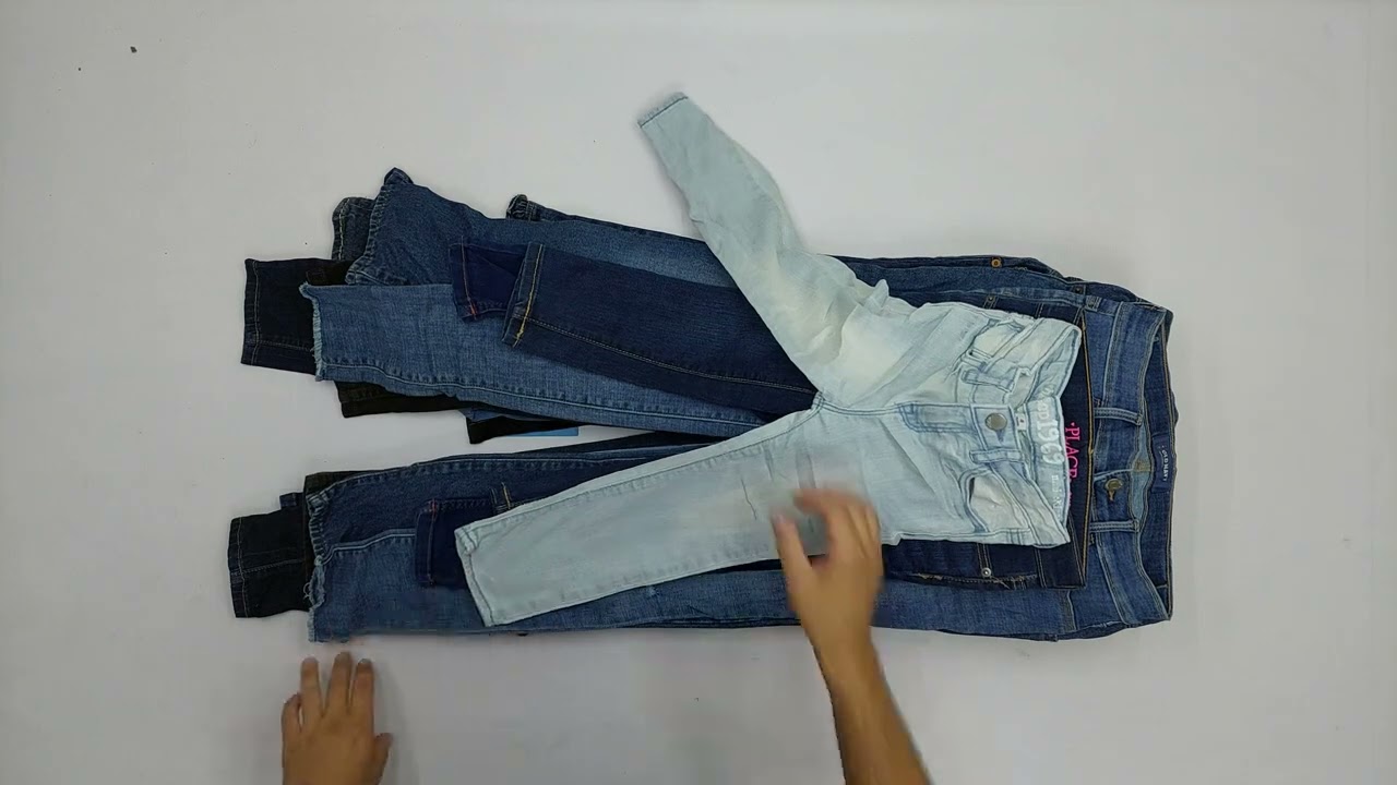 25193 Детские джинсы (4-16 лет) 90 (extra) 1 пак 12.25кг 5.95&euro;\кг 39шт