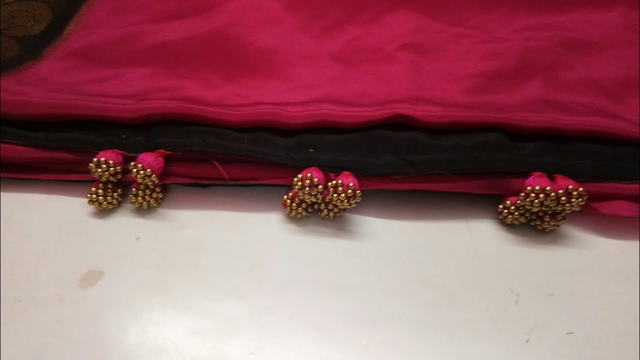 Simple and easy beads embroidery kuchu