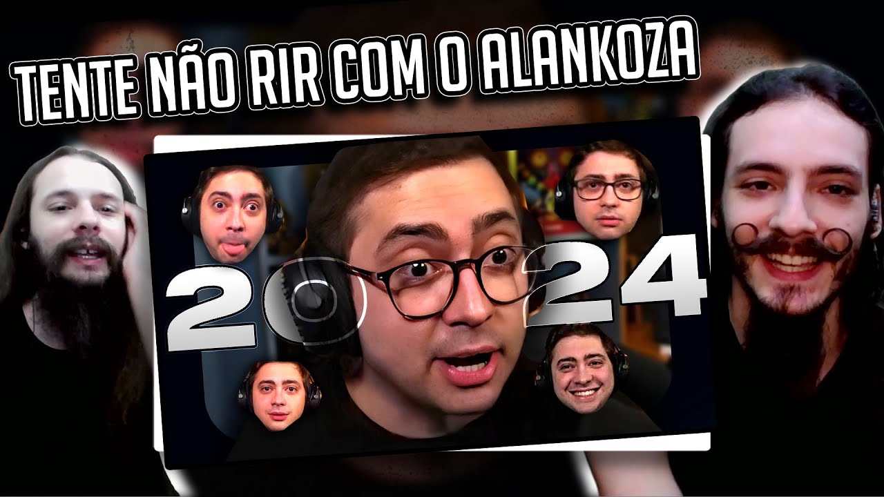 IMPOSSÍVEL NÃO RIR I RETROSPECTIVA ALANZOKA 2024! MOMENTOS ENGRAÇADOS | Saltz | [REACT]