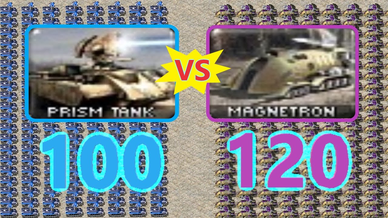 if Magnetron was a Real Tank - Same Cost - Red Alert 2
