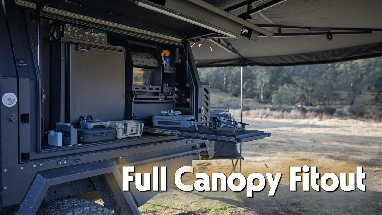 Trojan Tray and Canopy Ultimate Touring Fitout