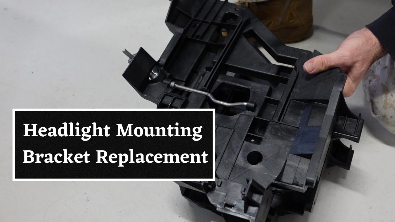 How to Replace the Headlight Mounting Bracket on a Porsche Cayenne