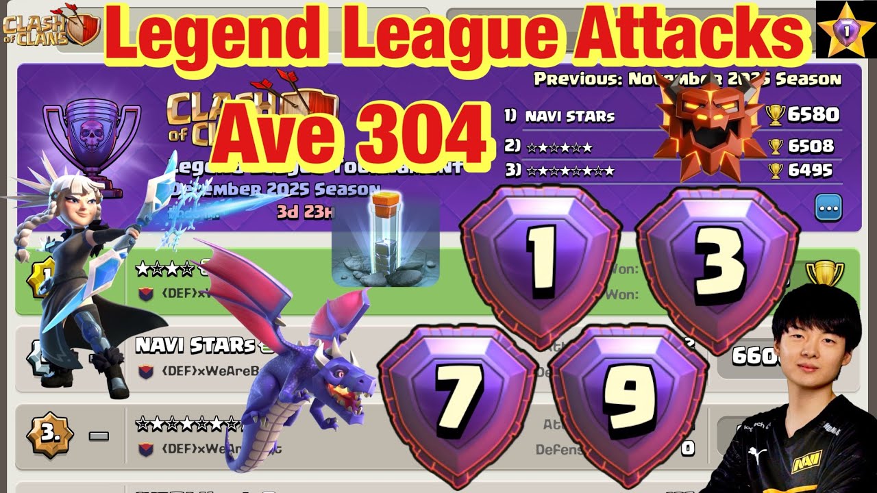Legend League Attacks January Season Day8 HYDRA TOTEM With Army Link