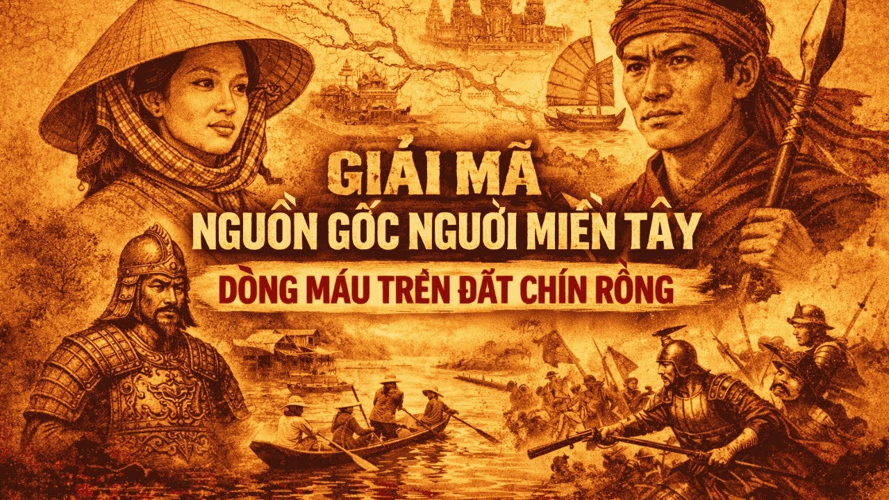 Giải Mã Nguồn Gốc Người Miền Tây: Bí Ẩn Phù Nam, Óc Eo Và Dòng Máu Trên Đất Chín Rồng