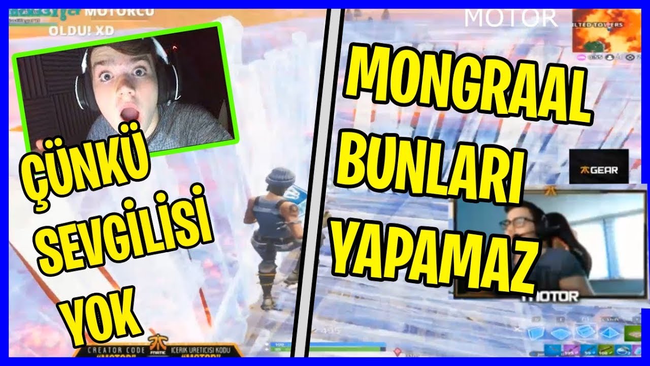 FNATIC MOTOR MONGRAAL'LA DALGA GEÇİYOR | Fortnite yayın anları #2