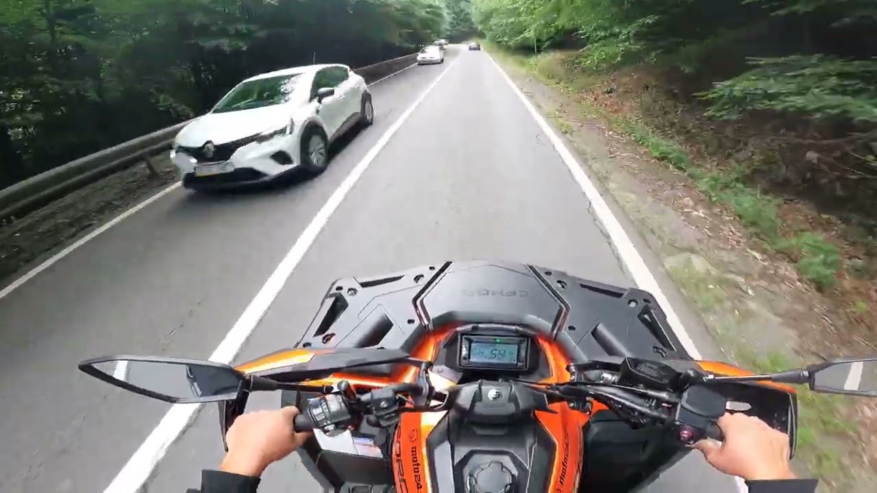 CFmoto viteza maxima in urcare