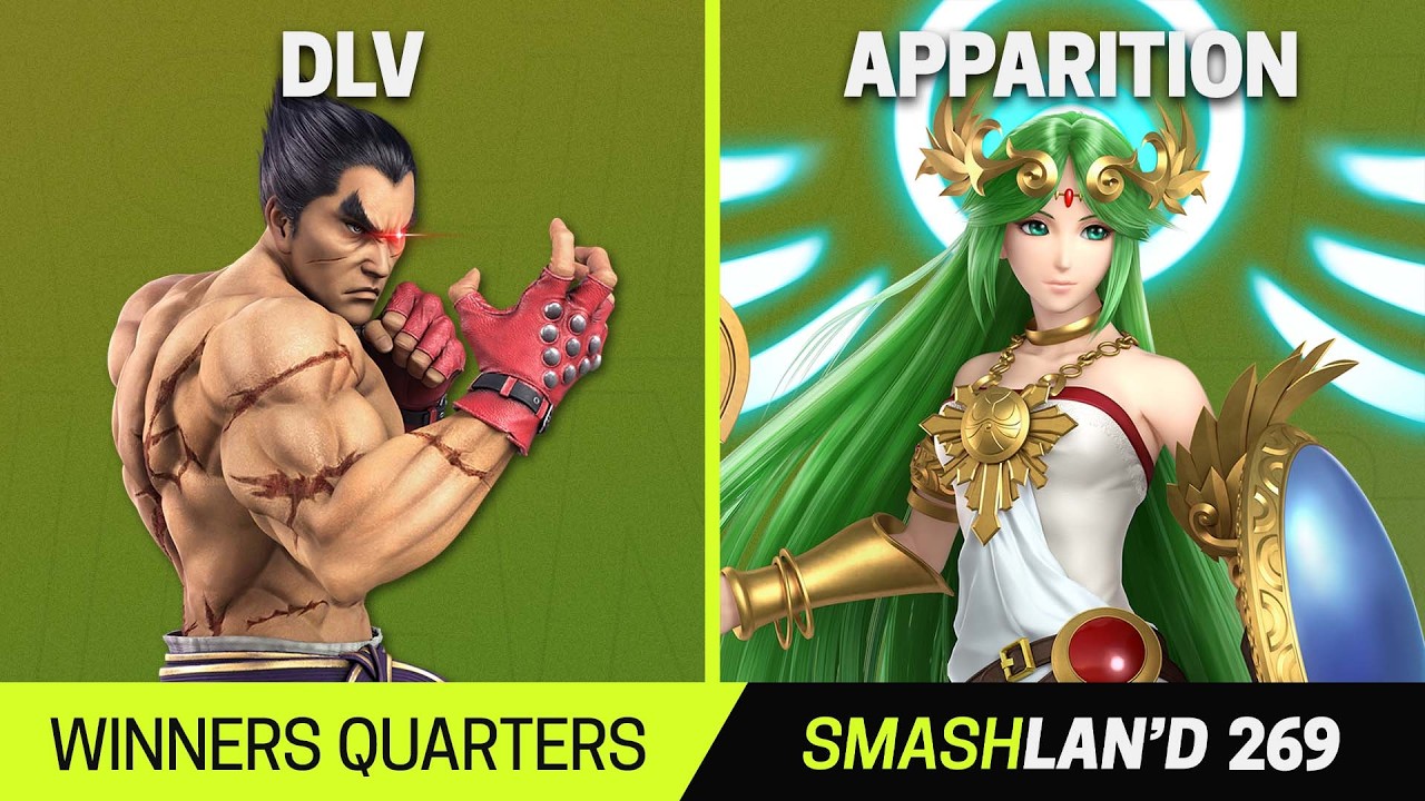 SmashLAN'd 269 Winners Quarters - DLV (Kazuya, Ice Climbers) vs Apparition (Palutena) - SSBU