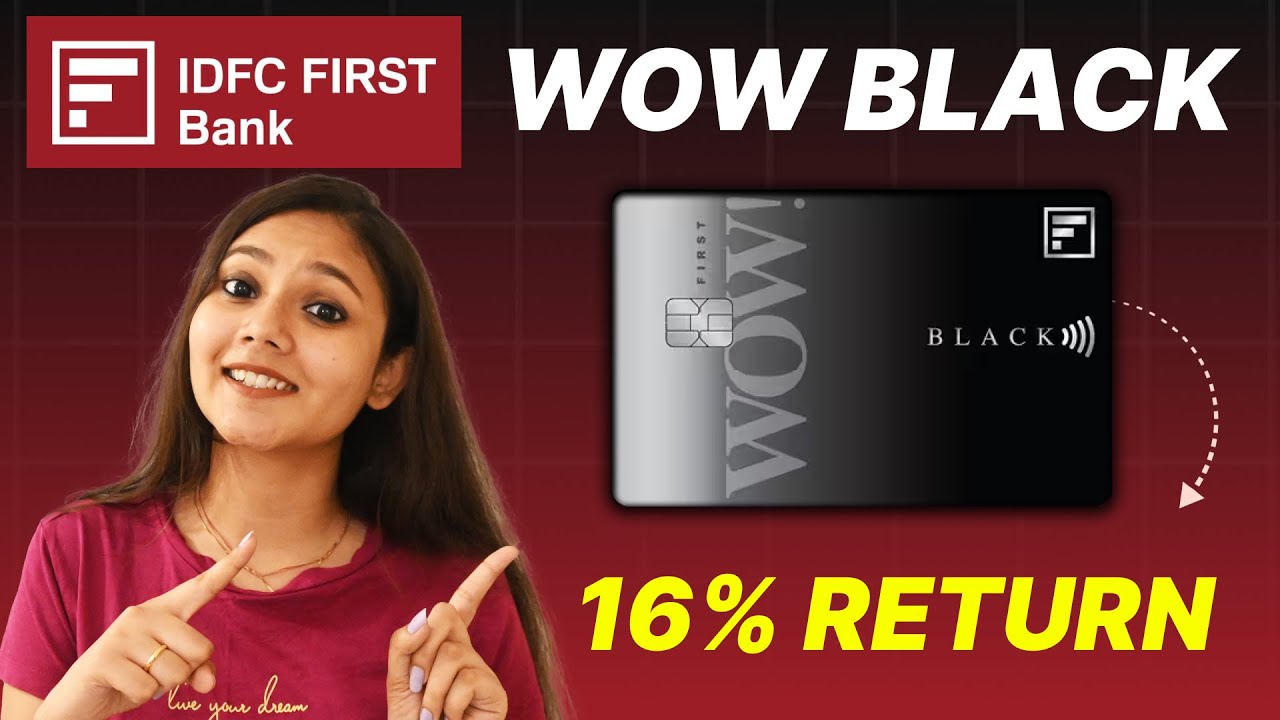НОВЫЙ ЗАПУСК: ПЕРВАЯ кредитная карта IDFC WOW BLACK | Подробный обзор 2025 | Доход до 16% #youtube