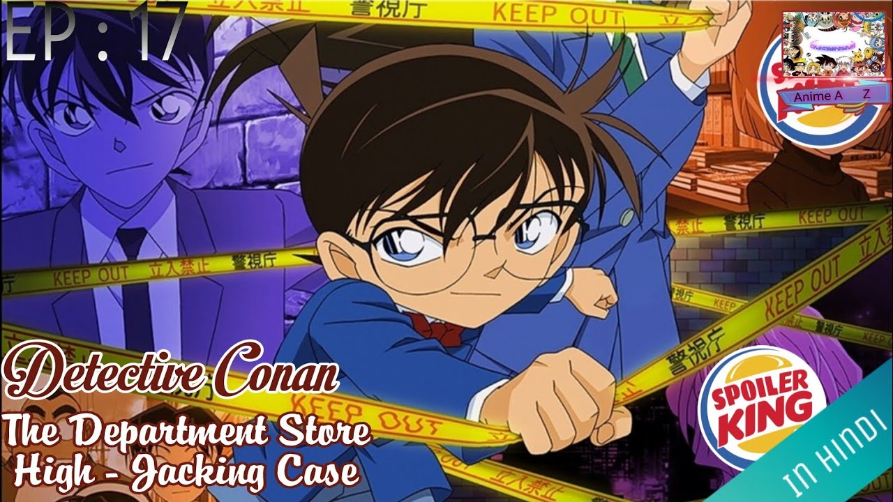 Detective Conan Episode 17 | in Hindi | Anime AZ