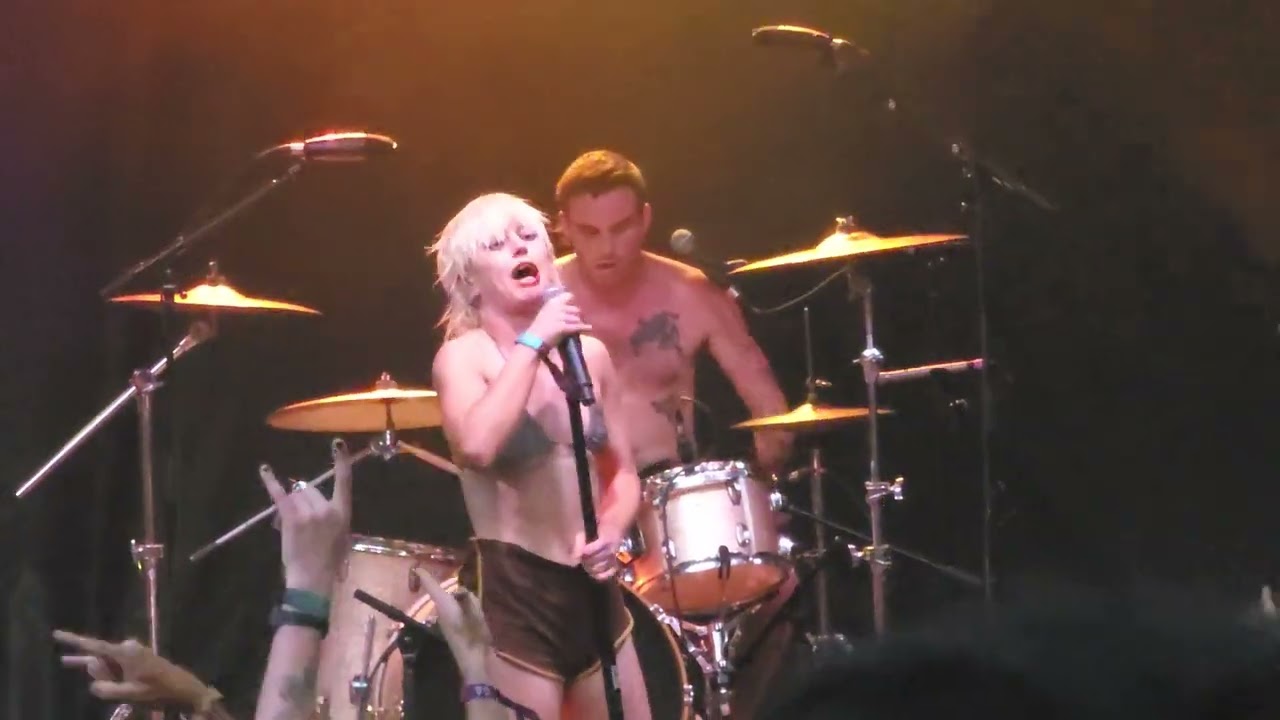 Amyl and the Sniffers - Security live at Shaky Knees Festival 4/30/2022