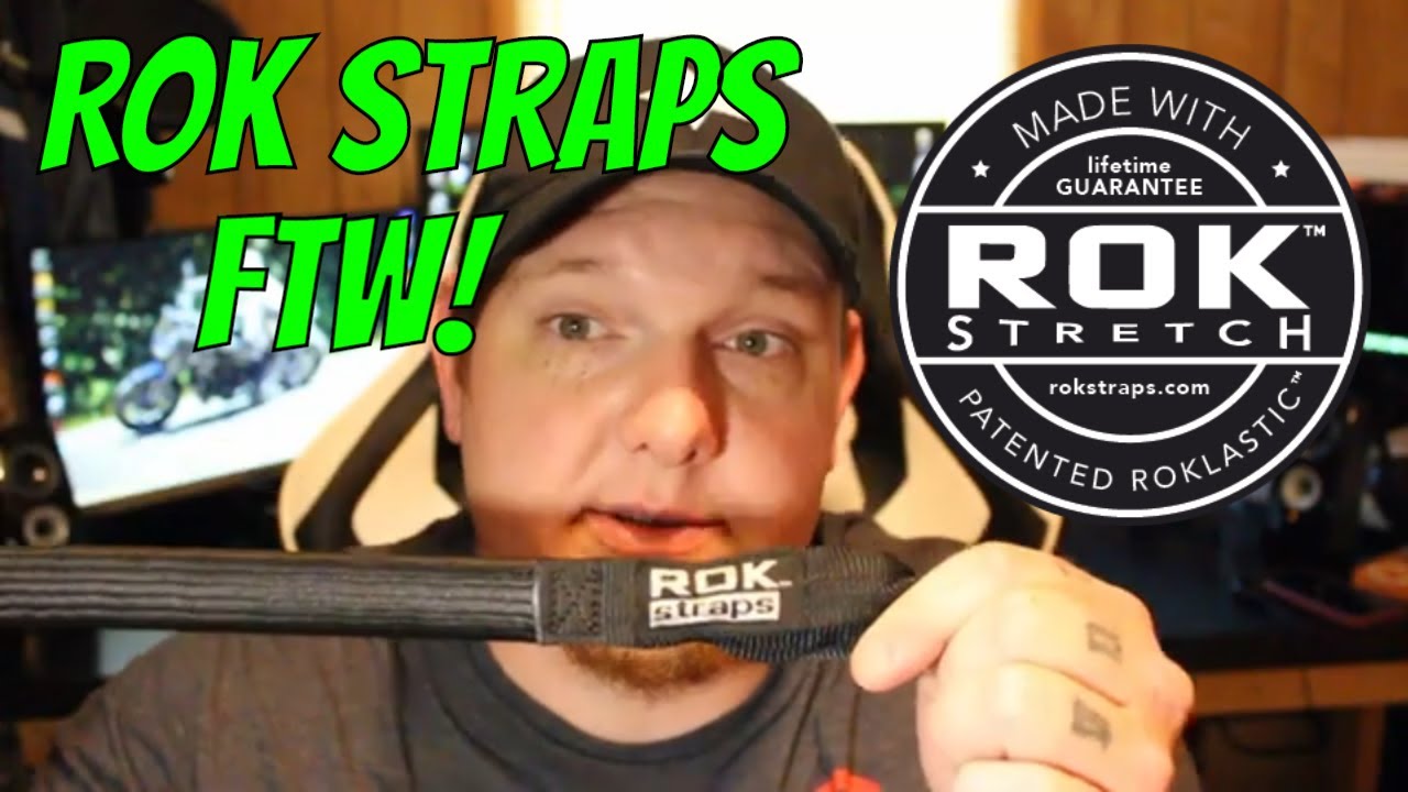 BEST WAY TO SECURE CARGO ON A MOTORCYCLE! | ROK Straps | MTmotoRIDER